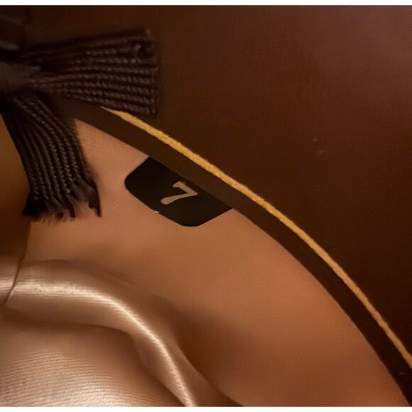 Resistol Hat Self Conforming Brown Feather Band Felt Western Cowboy Hat Size 7 - Picture 12 of 12